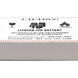 Tenergy RCR123A 3.0V 600mAh Rechargeable Li-Ion Battery - Box Shot