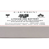 Tenergy 30264 RCR123A / 16340 600mAh 3V Protected Lithium Ion (Li-ion) Button Top Battery - Boxed, Sold Individually