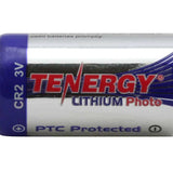 Tenergy Propel 30402 CR2 750mAh 3V Lithium Primary (LiMnO2) Button Top Photo Battery