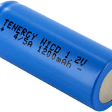 Tenergy 20203 4/5 A 1200mAh 1.2V Nickel Cadmium (NiCd) Flat Top Battery - Bulk