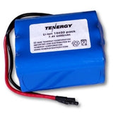 Tenergy 18650 6600mAh 7.4V Protected Lithium Ion (Li-ion) Bare Leads Battery - Bulk (31008)