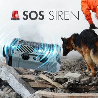 Tenergy 58063 Multi-Functional Hand Crank Weather Radio with LED Flashlight