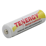 Tenergy 90391 AA 1000mAh 1.2V Nickel Cadmium (NiCd) Button Top Batteries - Pack of 24