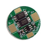 Tenergy 32002 Protection Circuit Module (PCB) Round for 3.7V Li-Polymer Battery 3.5A Working (6A cut-off)