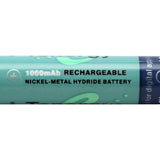 Tenergy 10400 AAA (4PK) 1000mAh 1.2V Nickel Metal Hydride (NiMH) Button Top Battery - Pack of 4