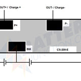Tenergy 32005 PCB for 7.2V / 7.4V Li-PO and Li-ion 18650 / 18500 7.2V Battery Packs