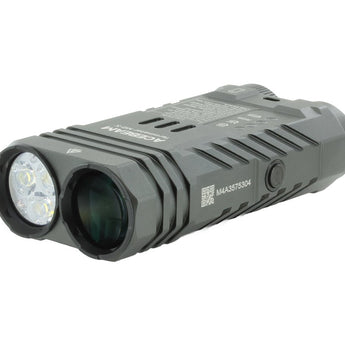 Acebeam M2-X with RGB LED Flashlight - Angled View