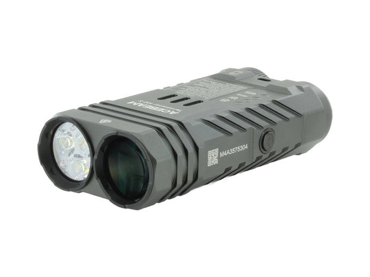 Acebeam M2-X with RGB LED Flashlight - Angled View
