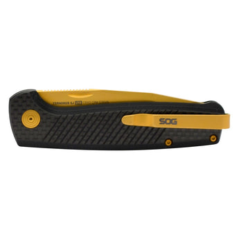 SOG Terminus SJ LTE Folding Knife - Carbon and Graphite, or Carbon and Gold
