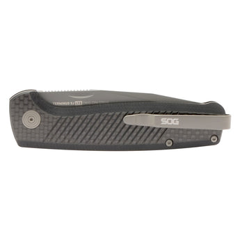 SOG Terminus SJ LTE Folding Knife - Carbon and Graphite, or Carbon and Gold