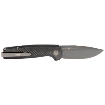 SOG Terminus SJ LTE Folding Knife - Carbon and Graphite, or Carbon and Gold