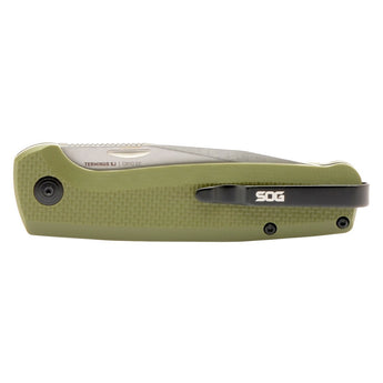 SOG Terminus SJ Folding Knife - Blackout or OD Green