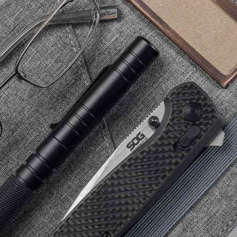 SOG Terminus XR Folding Knife - S35VN Steel - Black