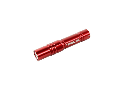 TerraLUX / Lightstar Corp. Keychain Series Flashlight - 35 Lumens - Runs on 1x AA Battery - Red