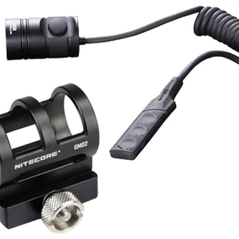 Nitecore Chameleon CU6 UV Ultraviolet LED Flashlight Night Hunting Kit with GM02 Weapon Mount, RSW1 Remote Switch, 18650 Battery and Charger - Fits Picatinny Railed Guns - 440 Lumens