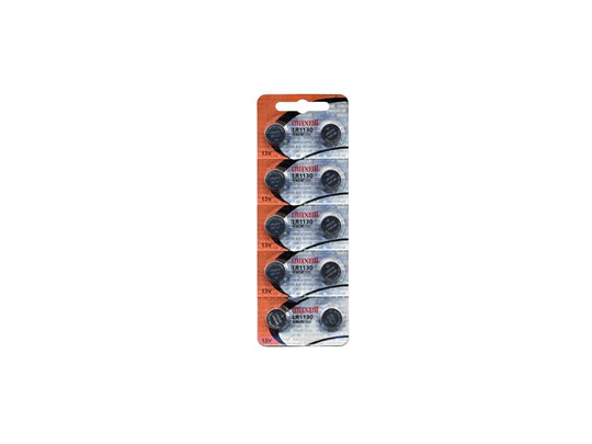 Maxell LR1130 189 Alkaline Button Cell Battery - 1 Piece Tear Strip (Minimum Qty of 2 Pieces)