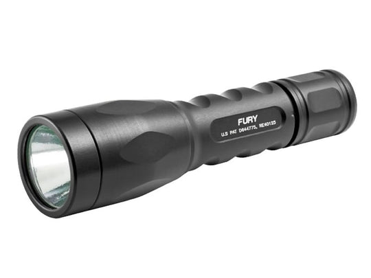 SureFire P2X Fury Tactical Single Output LED Flashlight - 500 Lumens - Includes 2 x CR123A (P2X-A-BK)
