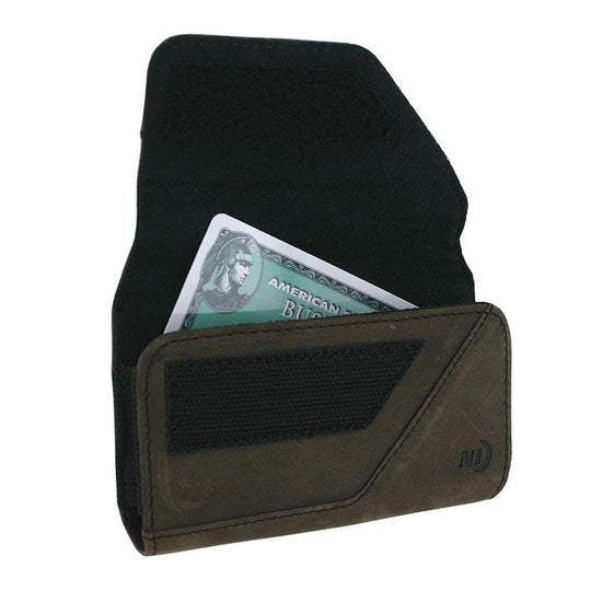 Nite Ize Clip Case Sideways Leather Holster - Medium - Espresso (CCSM-03-19)