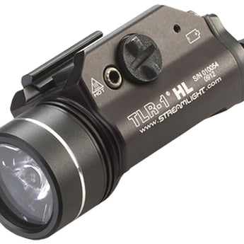 Streamlight TLR-1 HL Weapon Light - with optional Long Gun Kit or Earless Version - Black, Flat Dark Earth, or Flat Dark Earth Brown