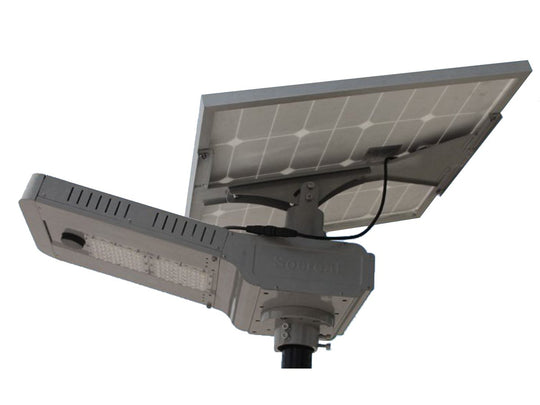 AELight 20W LED Solar Street Light W/Remote & Lithuim battery