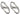 Ultimate Survival Technologies Dual Carabiner 0.5 - Double-Gated S-Shaped Clips - Set of 2 - Silver (20-12070)