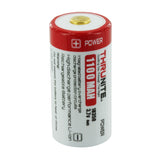 ThruNite 18350 1100mAh 3.7V Protected Lithium Ion (Li-ion) Button Top Battery
