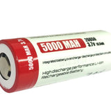 ThruNite 26650 5000mAh 3.7V Protected Lithium Ion (Li-ion) Button Top Battery