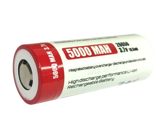 ThruNite 26650 5000mAh 3.7V Protected Lithium Ion (Li-ion) Button Top Battery