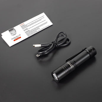 ThruNite Archer Pro V2 USB-C Rechargeable EDC Flashlight - 950 Lumens- Uses Built-in Li-ion Battery Pack