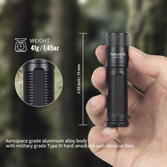 ThruNite Archer UV LED Flashlight - 365nm - 720mW - Uses 1 x AA