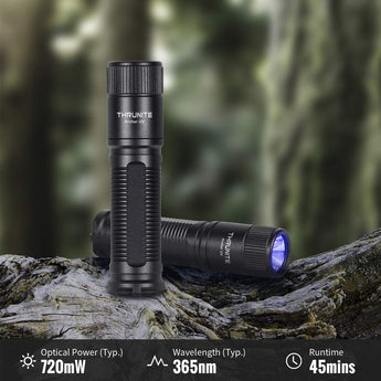 ThruNite Archer UV LED Flashlight - 365nm - 720mW - Uses 1 x AA