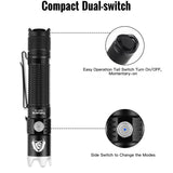 ThruNite BSS V6 USB-C Rechargeable LED Flashlight - 2000 Lumens - Includes 1 x 18650