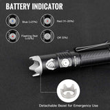 ThruNite BSS V6 USB-C Rechargeable LED Flashlight - 2000 Lumens - Includes 1 x 18650