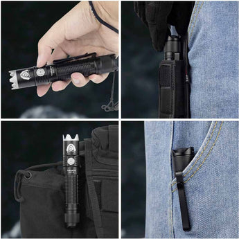 ThruNite BSS V6 USB-C Rechargeable LED Flashlight - 2000 Lumens - Includes 1 x 18650