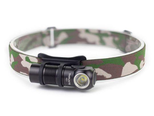 thrunite h01 headlamp black on headstrap