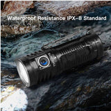 ThruNite T1S V2 USB-C Rechargeable LED Flashlight - 1080 Lumens - Luminus SST40 - Includes 1 x 18350