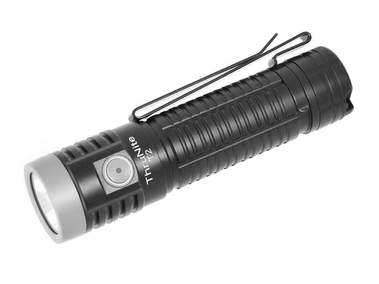 ThruNite T2 USB-C Rechargeable LED Flashlight - 3757 Lumens - CREE XHP70 - Includes 1 x 21700 - Black or Space Grey