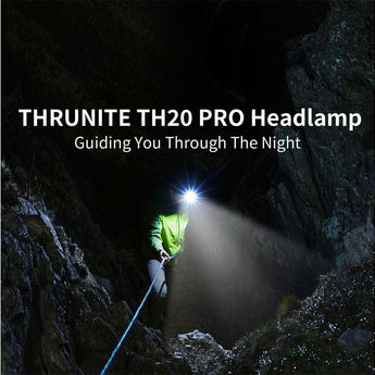 ThruNite TH20 Pro LED Headlamp - 1010 Lumens - Includes 1 x 14500 with USB-C Charging Port