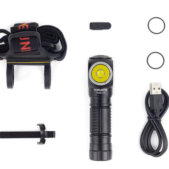 ThruNite TH30 V2 USB-C Rechargeable LED Headlamp - CREE XHP70.2 - 3320 Lumens - Includes 1 x 18650