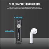 ThruNite Ti LED Keychain Flashlight - 650 Lumens - Uses Built-in Li-ion Battery Pack