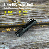 ThruNite Ti Pro LED Flashlight - 1012 Lumens - Includes 1 x 14500 with USB-C Charging Port