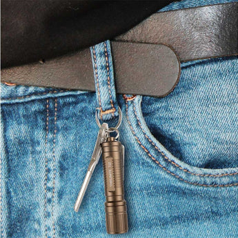 ThruNite Ti2 EDC LED Flashlight - 120 Lumens - CREE XTE - Uses 1 x AAA - Dark Green