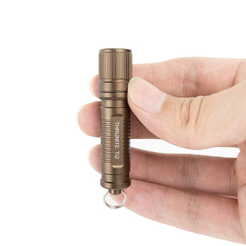 ThruNite Ti2 EDC LED Flashlight - 120 Lumens - CREE XTE - Uses 1 x AAA - Dark Green