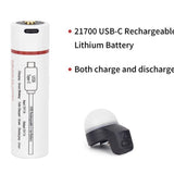 ThruNite TS2 LED Rescue Light - 118 Lumens - Includes 1 x USB-C Rechargeable 21700