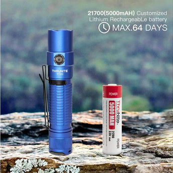 ThruNite TT20 - Black, Blue, Red, Metal Gray, or Desert Tan