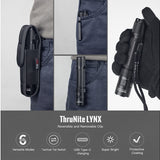 ThruNite Lynx LED Flashlight - 3100 Lumens - Includes 1 x 21700 with Built-in USB-C Charging Port