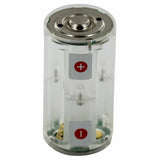 Titanium Innovations Battery Adapter - Converts 3AA Cells to 1D size - in SERIES - outputs 4.5V