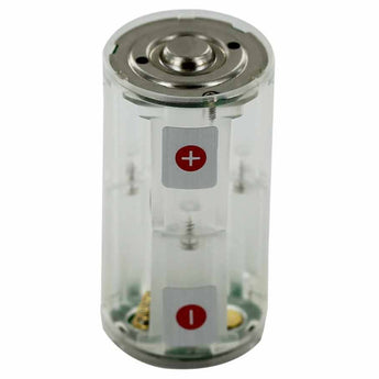 Titanium Innovations Battery Adapter - Converts 3AA Cells to 1D size - in SERIES - outputs 4.5V