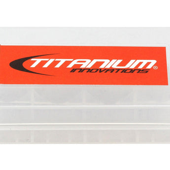 Titanium Innovations Battery Case - Holds 2 x 18650 or 4 x CR123A