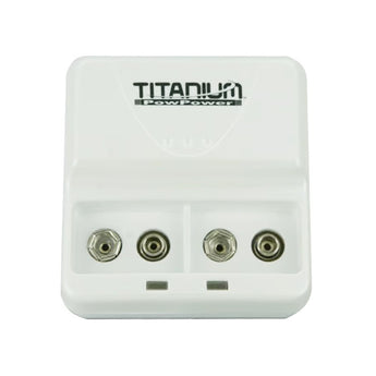 Titanium 9V Rechargeable Smart Fast Battery Charger 100-240V (TPEC-TTP9V)